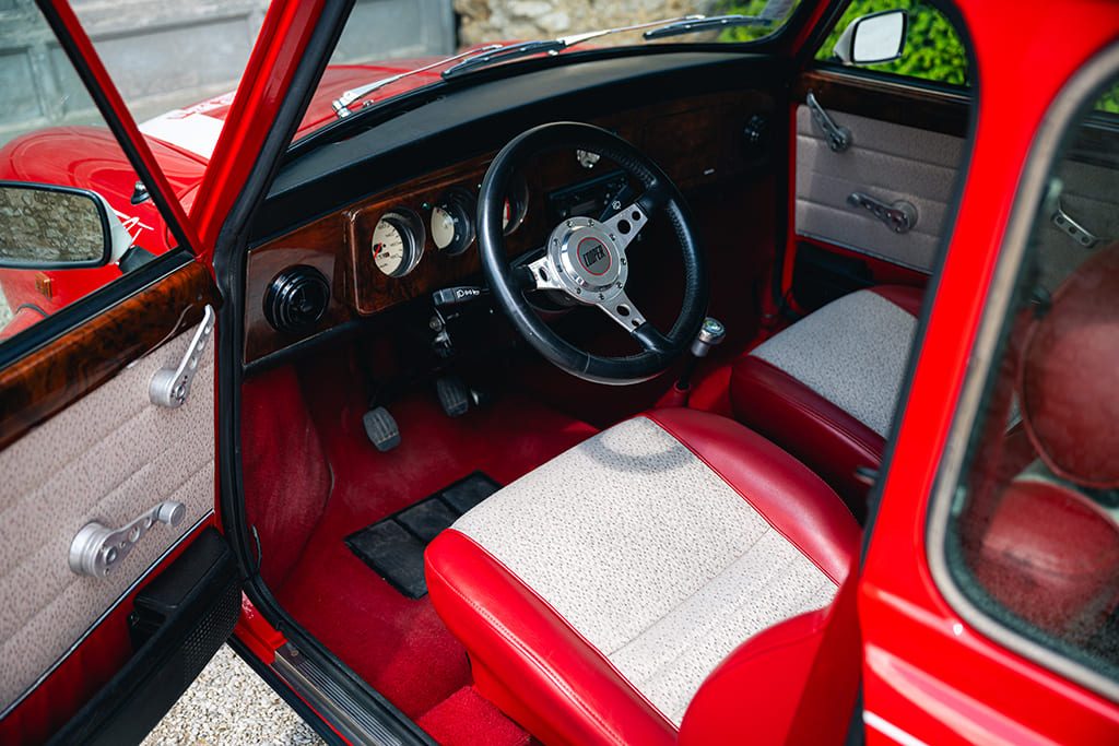 Rover Mini Cooper 1.3i Monte Carlo 1994 Flame Red red Special Edition for sale used My Mini Revolution Paris