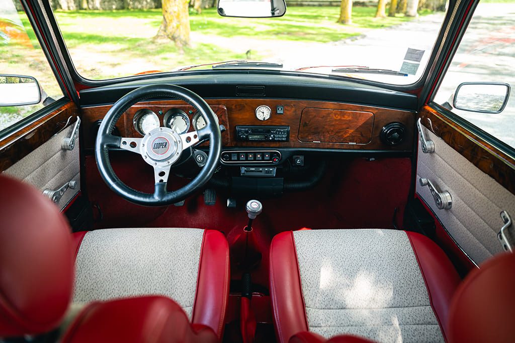 Rover Mini Cooper 1.3i Monte Carlo 1994 Flame Red red Special Edition for sale used My Mini Revolution Paris