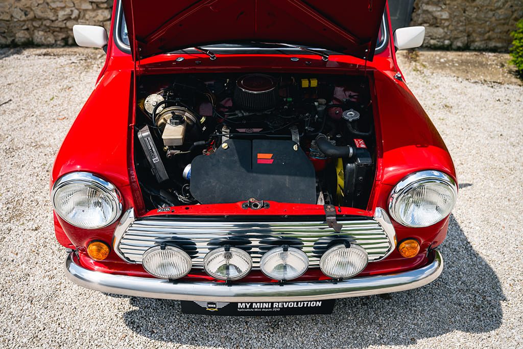 Rover Mini Cooper 1.3i Monte Carlo 1994 Flame Red red Special Edition for sale used My Mini Revolution Paris