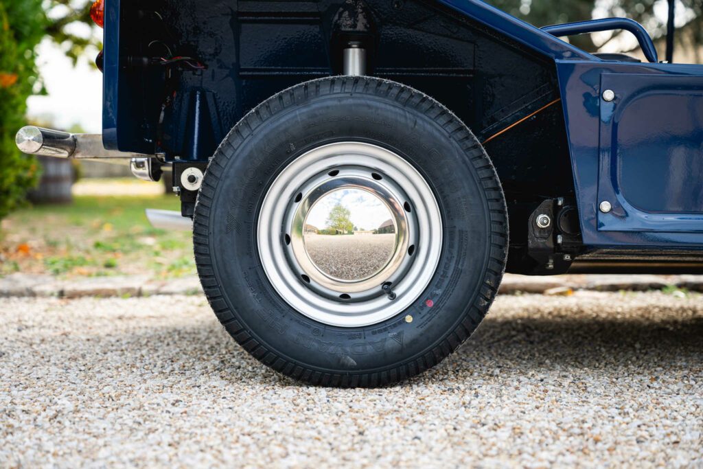 1968 Austin Mini Moke MK2 Blue for sale, collector's item, fully restored, Paris, France. Showroom: Houdan Bazainville, USA. Classics Mini, My Mini Revolution