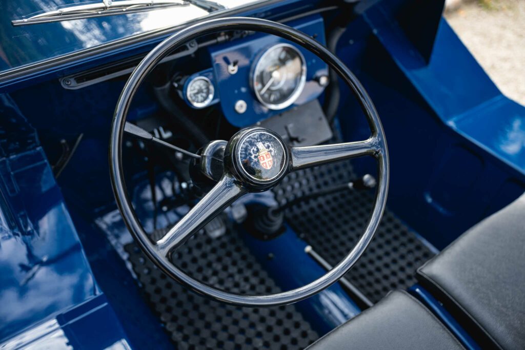 1968 Austin Mini Moke MK2 Blue for sale, collector's item, fully restored, Paris, France. Showroom: Houdan Bazainville, USA. Classics Mini, My Mini Revolution