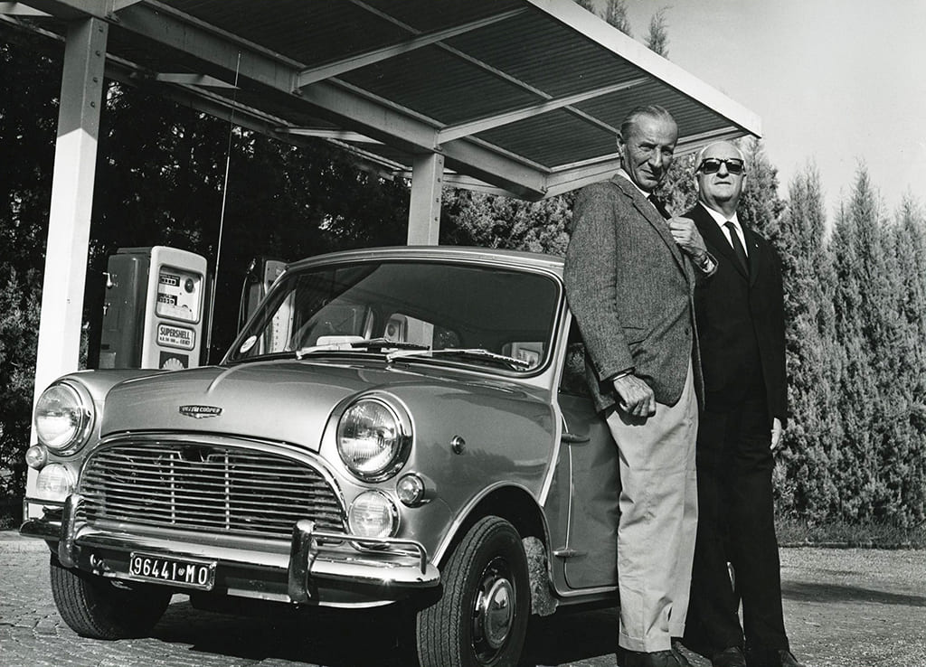 enzo ferrari et sir alec issigonis