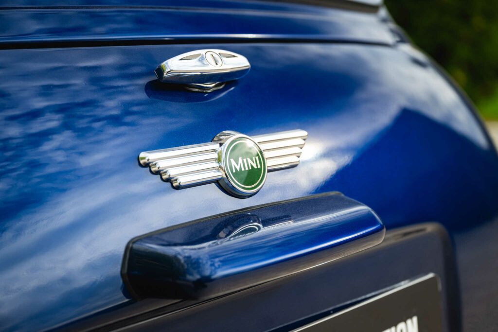 Mini 1.3 MPI Cooper Sportspack azul Tahití 1998 en venta, usado, colección, coleccionista, techo corredizo, sala de exposición, París, Francia, EE. UU. en venta, clásicos raros, Mini, mi Mini Revolution