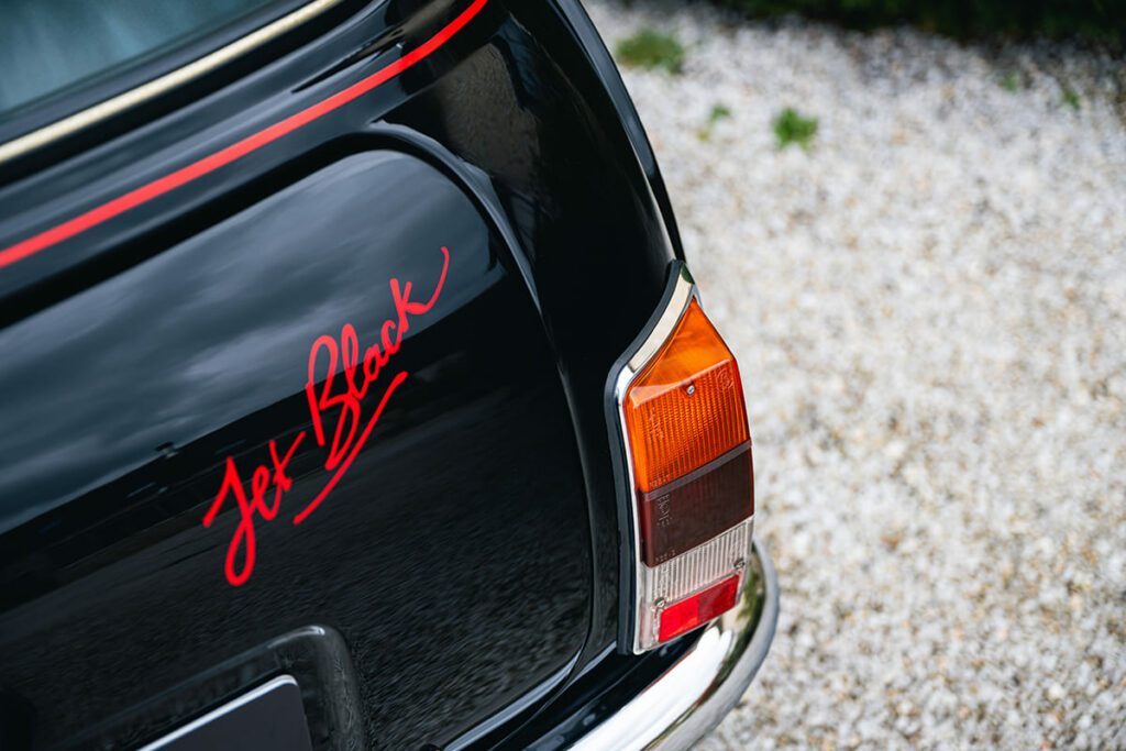 mini 1000 jet black 1988 noir mmr 15