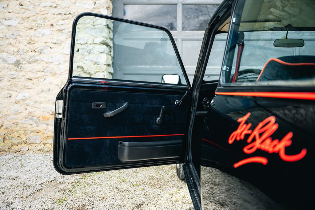 mini 1000 jet black 1988 noir mmr 23