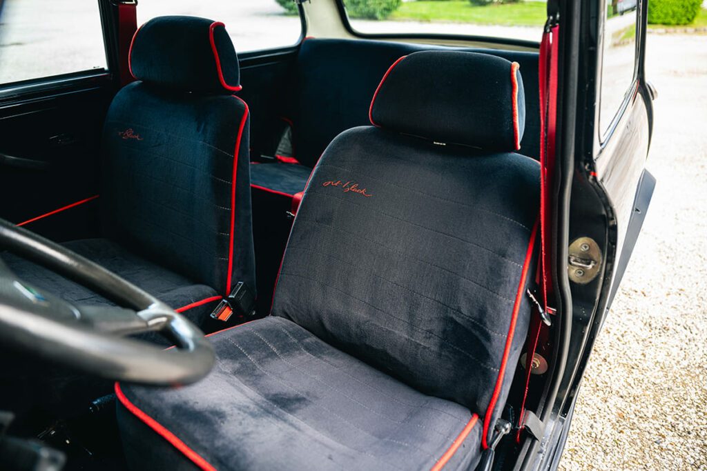 mini 1000 jet black 1988 noir mmr 26