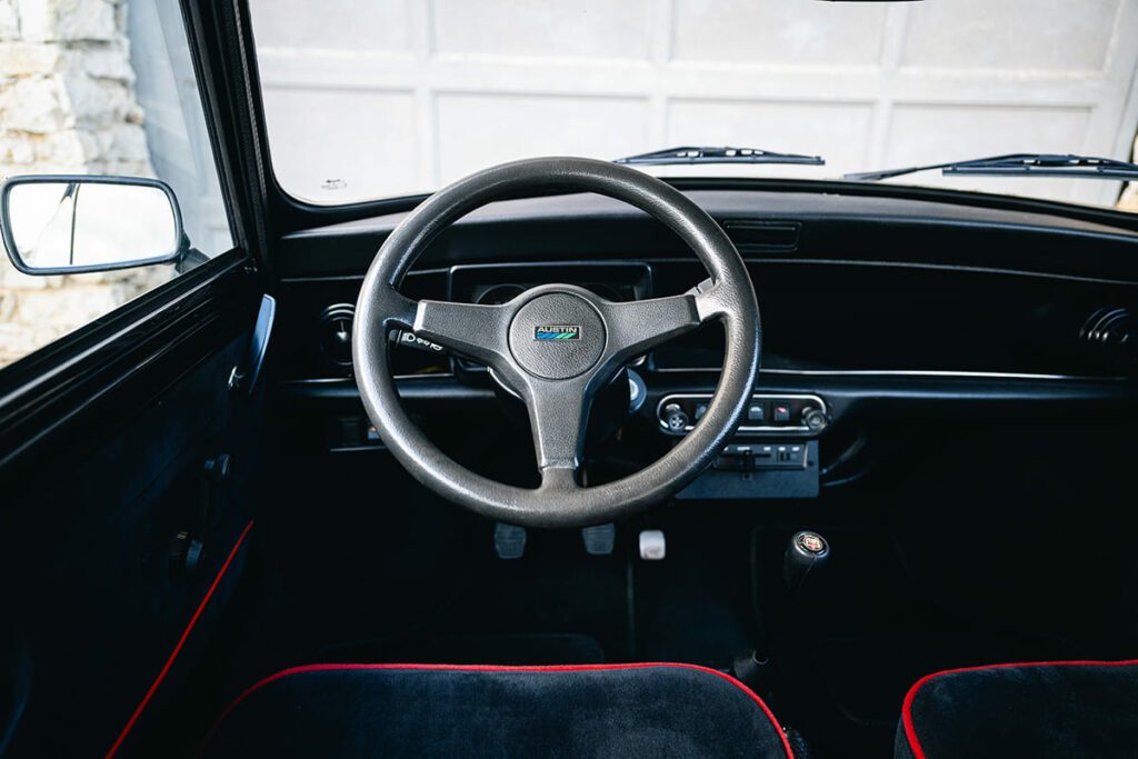 mini 1000 jet black 1988 noir mmr 30
