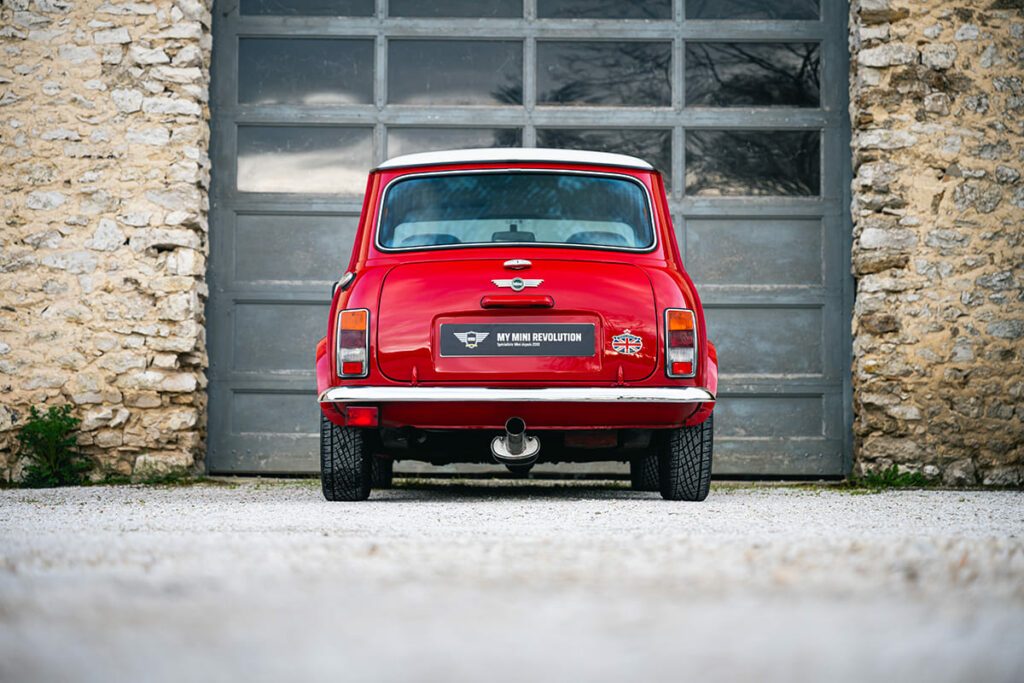Mini Cooper 1.3 MPI jantes 12" rouge Solar Red 1996 à vendre occasion My Mini Revolution Paris