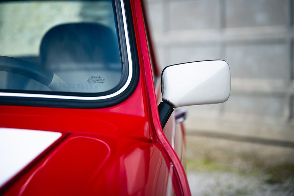 Mini Cooper 1.3 MPI jantes 12" rouge Solar Red 1996 à vendre occasion My Mini Revolution Paris