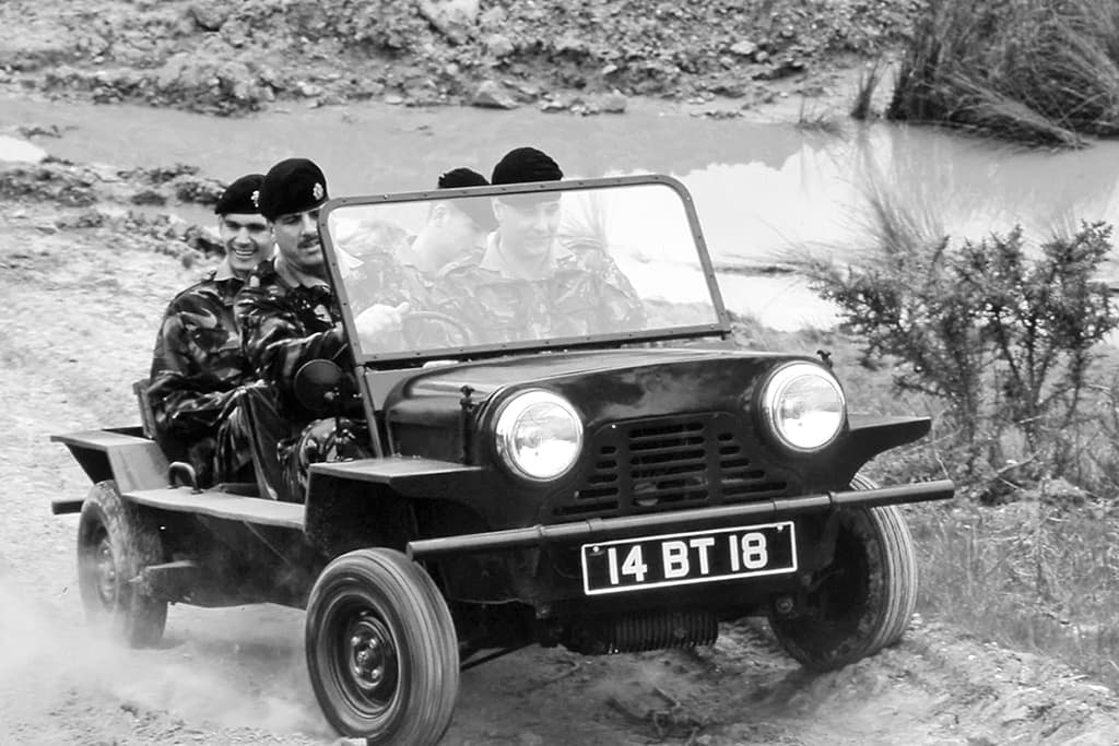 mini moke military
