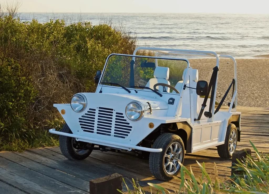 mini moke seaside beach 02