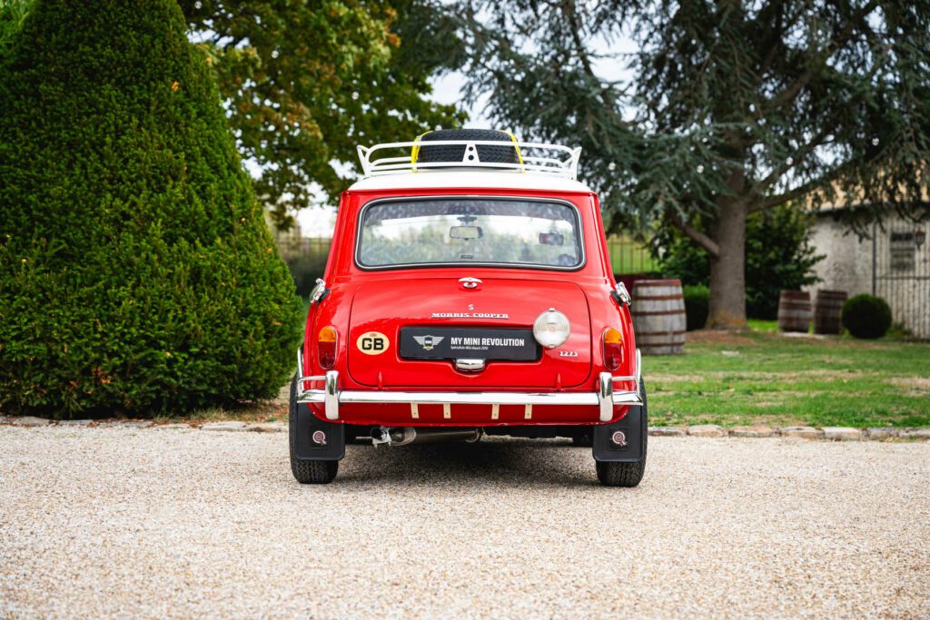 morris mini cooper mk1 works replica tartan red 1966 arrivage à vendre occasion classics mini my mini revolution paris houdan france USA New York collection collector