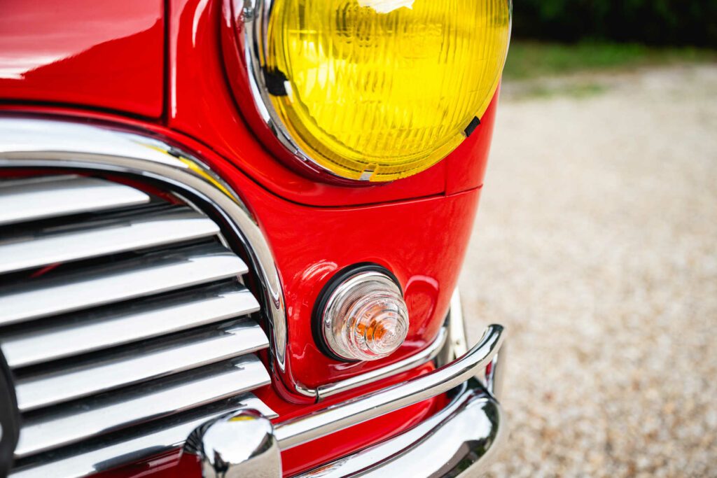 morris mini cooper mk1 works replica tartan red 1966 arrivage à vendre occasion classics mini my mini revolution paris houdan france USA New York collection collector